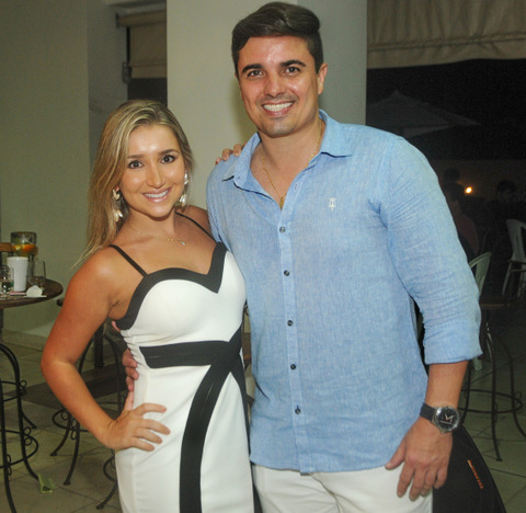 Melina Amaral e Guilherme Guerra Foto: Andréa Ottoni