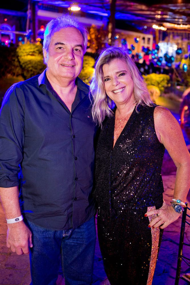 Rogério Fávero e Mônica Baldi Foto: Wanderson Monteiro