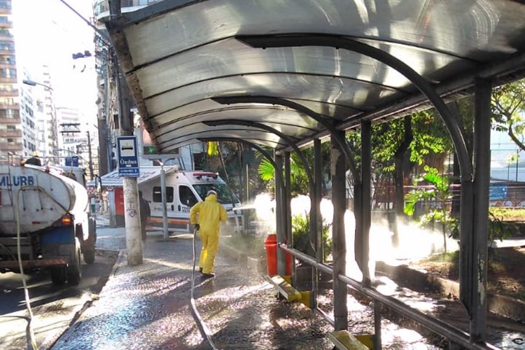 desinfecção ruas covid demblub pjf juiz de fora destacada