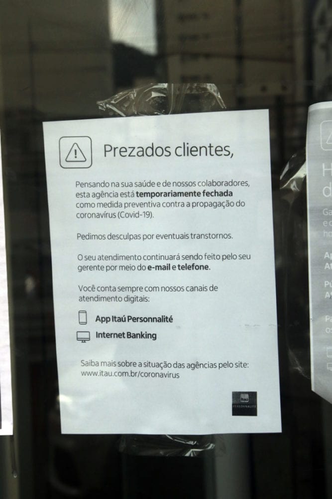 Agência bancária de JF suspende funcionamento em função da Covid-19 2 itau fernando priamo editada