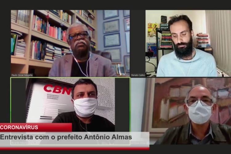 Imagem: Live: entrevista com o prefeito Antônio Almas