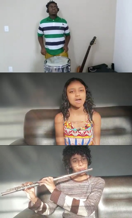 músicos hino da cidade