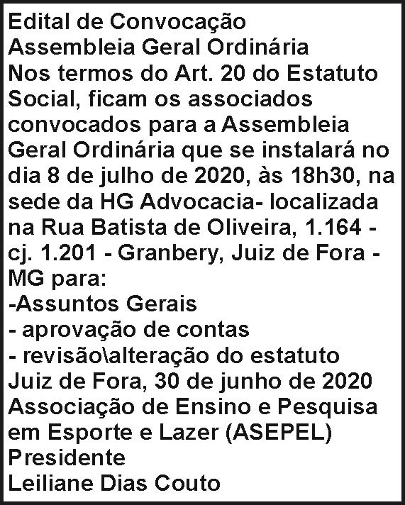 Asepel - Edital de convocação 4 1 ESPORTE