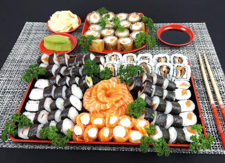 Três pratos especiais para comemorar a dois 2 DOIS roteiro sushigirl