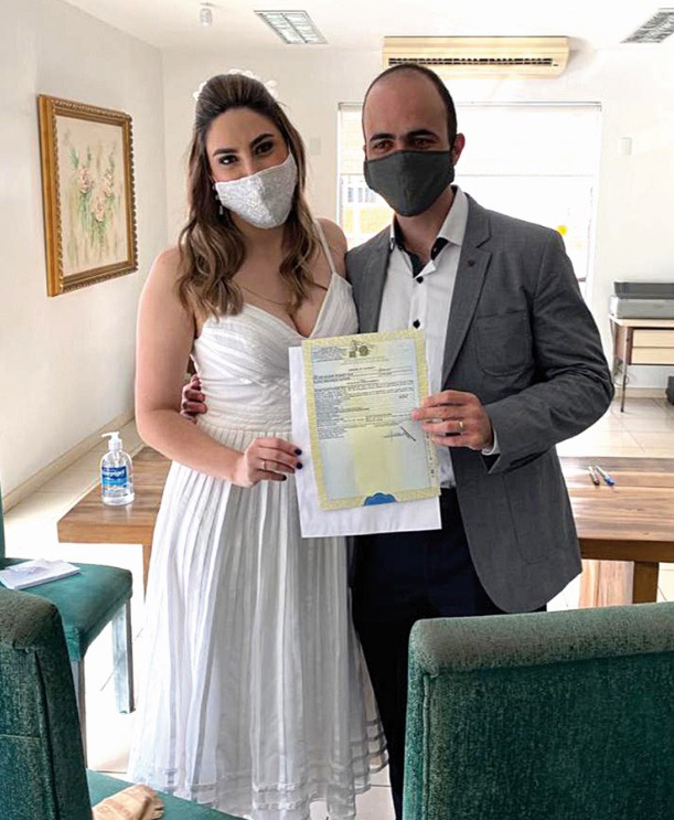Amor em tempos de isolamento 1 casamento INTERNA