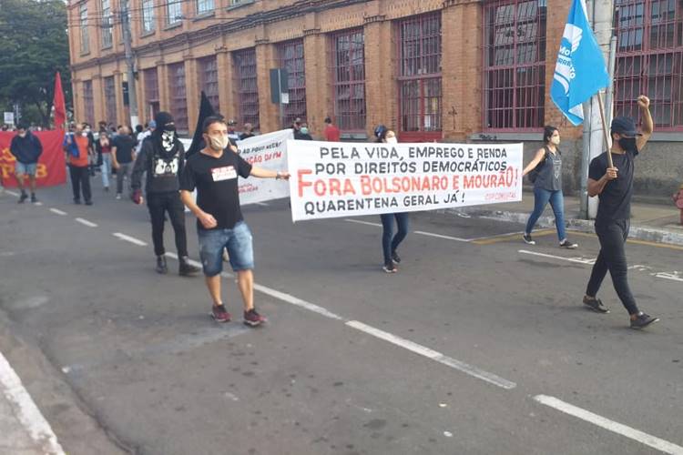 Frente antifascista e antirracista promove ato em Juiz de Fora 2 manifestação by gabriel destacada