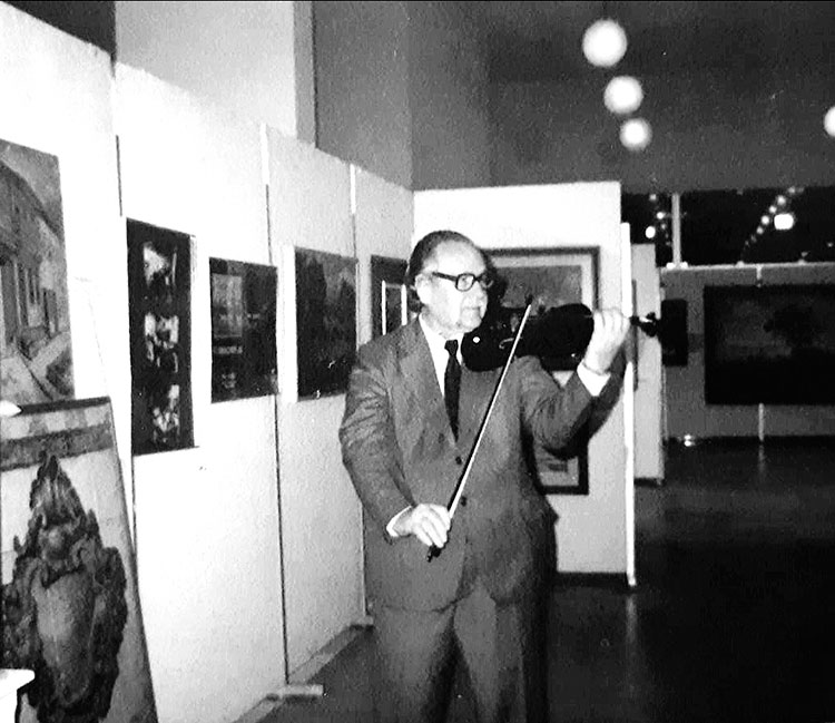 Centenário de Frederico Bracher Júnior: Um convite para conhecer a obra do pintor e músico das belezas 4 Bracher Exposição Retrospectiva 50 anos Palácio das Aartes 1980 2