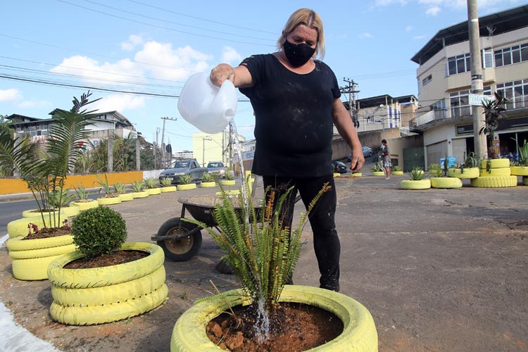 Dona Cleuza jardinagem fernando priamo 7
