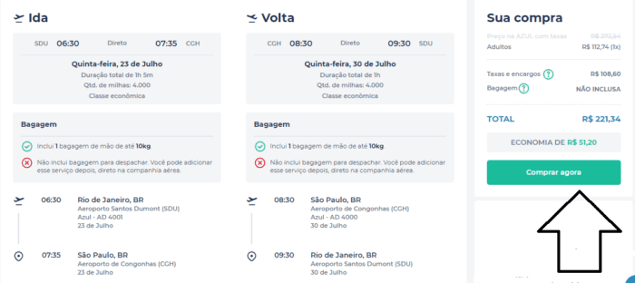 Voos de ida e volta de Juiz de Fora para SP por apenas R$ 318 e RJ-Brasília a R$ 298 2 FEIRA2