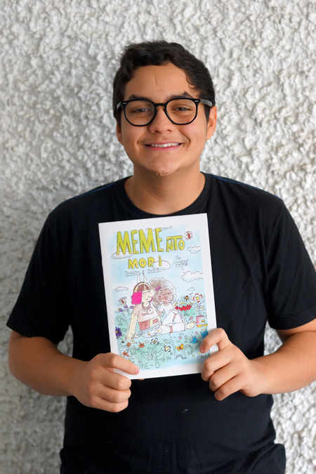 Estudante tem HQ selecionada para festival literário na Itália 1 German 1