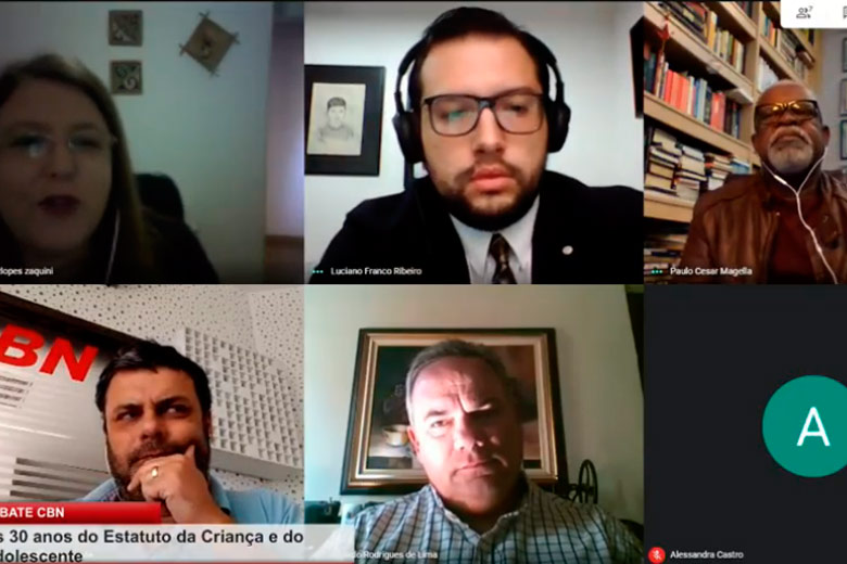 Imagem: Debate CBN discute os 30 anos do ECA