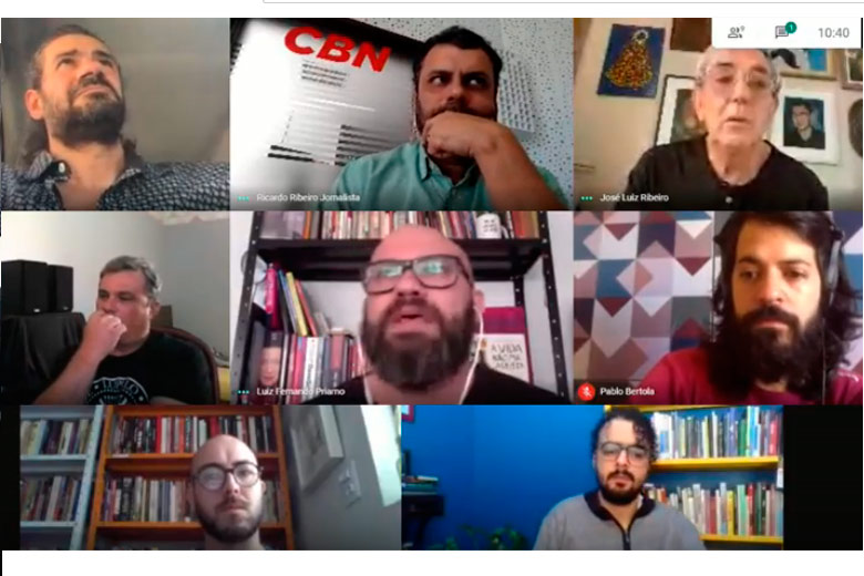 Imagem: Debate CBN discute a cultura em tempos de pandemia