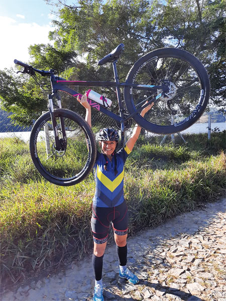 Pandemia faz aumentar o número de ciclistas em Juiz de Fora 2 tania by arquivo pessoal