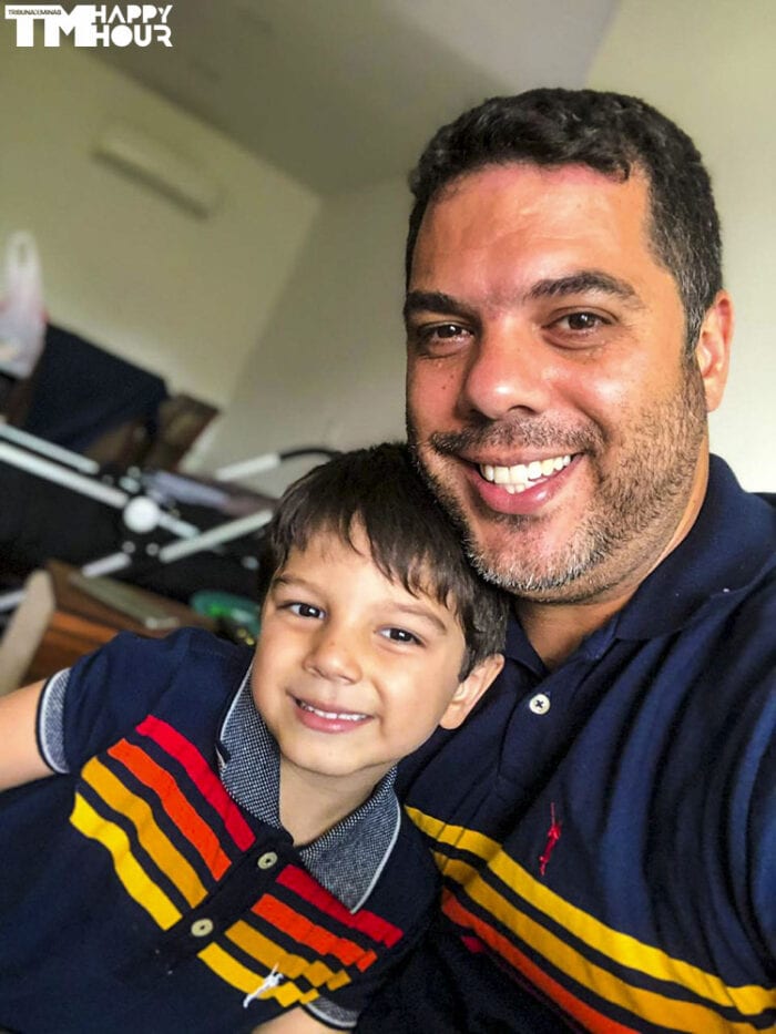 Especial Dia dos Pais 2020 43 Rafael Rodrigues com o filho Isaac