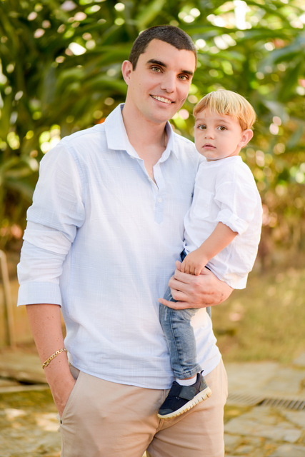 Thales Brega Gonçalves com o filho Theo-001 Thales Brega Gonçalves com o filho Theo-001