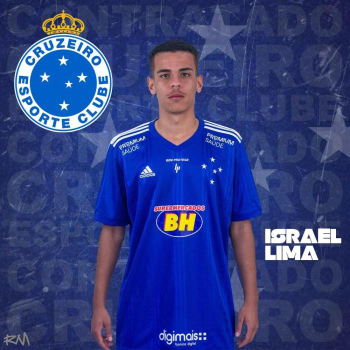 Juiz-forano Israel Lima assina contrato profissional com o Cruzeiro 1 israel cruzeiro