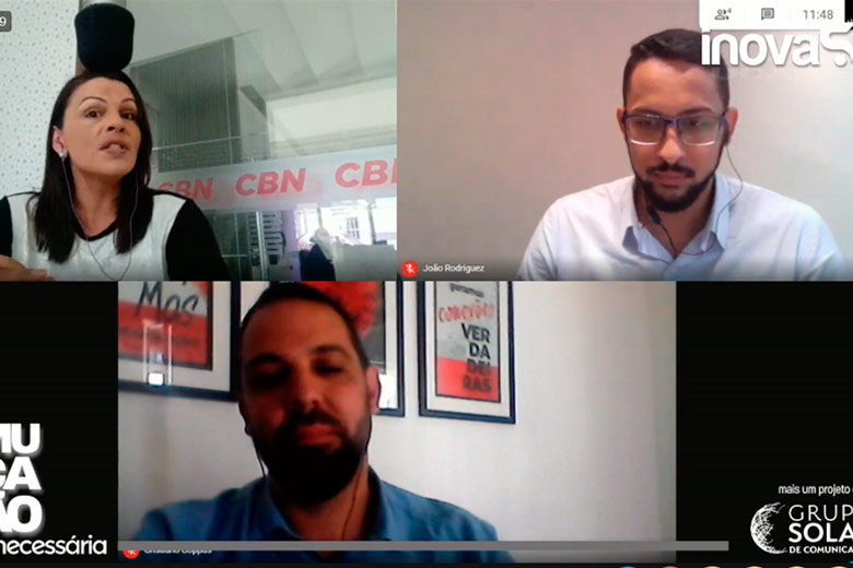 Imagem: Inova S.A conversa com Cristiano Coppus e João Paulo Rodrigues