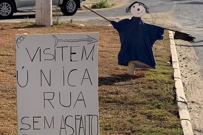 Rua no Santos Dumont gera indignação de moradores 1 vu 0408