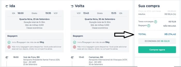 Com mais concorrência na Zona da Mata, Azul vende voos de ida e volta por apenas R$ 274 2 BRAS4
