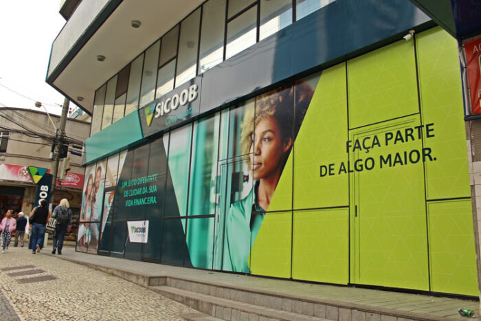 Sicoob leva diferenciais do cooperativismo de crédito aos associados 4 Fachada JF COOPEMATA