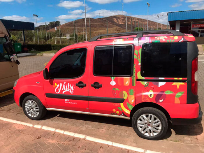 Nutri SESI: Refeições seguras, nutritivas e saudáveis para os trabalhadores 4 Nutri carro