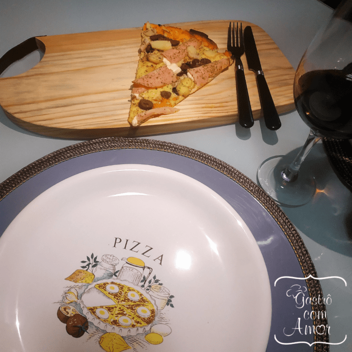 Pizza em casa - farta e deliciosa 1 Pizza 1 2