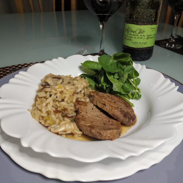 Risoto de Cogumelos Shitake Risoto de Cogumelos Shitake