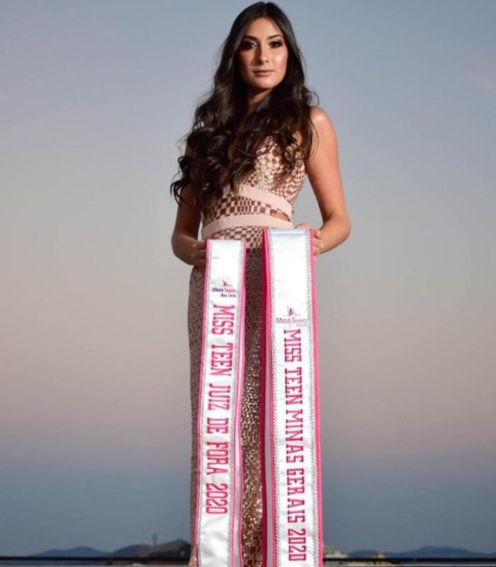 Laura Andrade, miss em dose dupla: Teen Juiz de Fora e Teen Brasil Minas Gerais 2020 Foto: Kadosh