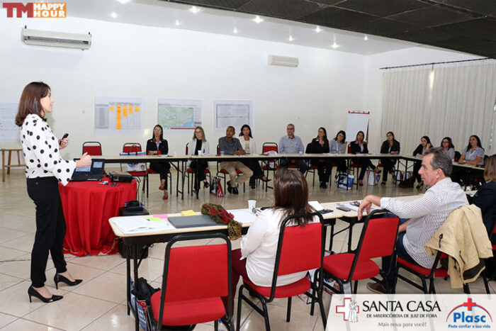 Plasc: Compromisso com a qualidade no atendimento e nos serviços 3 palestra tmhappyhour