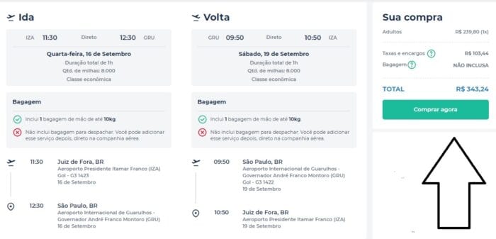 Gol lança passagens de Juiz de Fora para Guarulhos por apenas R$ 343 2 regional1