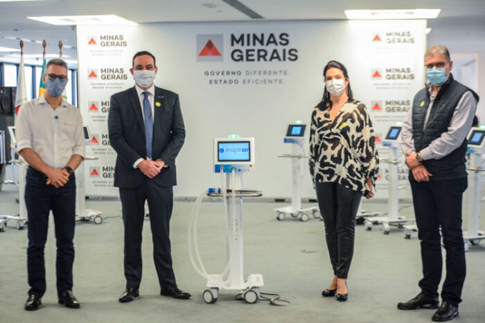 Combate à Covid-19: FIEMG doa a Minas 1.600 respiradores inteligentes 3 respirador 1