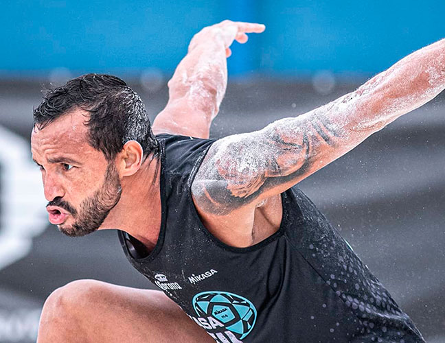 Brasileirão de Futevôlei Gonzagão em JF traz campeões mundiais na abertura 1 Anderso Águia by Leonardo Benhossi