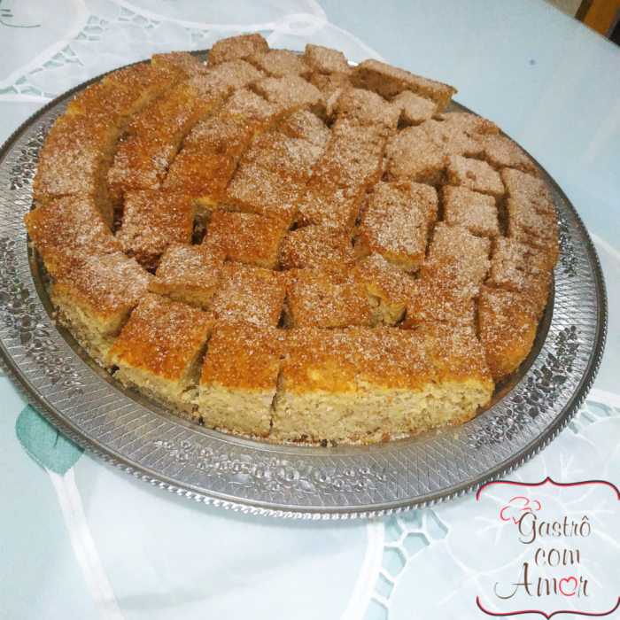 Bolo de Banana e Canela fofinho 1 Bolo de Banana com Canela 1