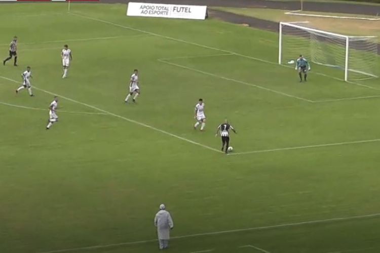 Tupi vence o CAP Uberlândia fora de casa e respira no Módulo II 2 CAP Uberlândia x Tupi Foto Reprodução TVN Sports 2