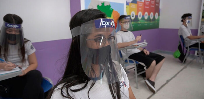 Ensino híbrido, a nova cara da educação em Juiz de Fora 3 conexao faceshield 002