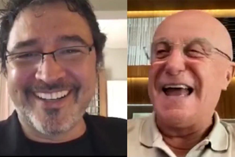 Imagem: Salim Mattar no Mundo Criativo, com Sergio Bara
