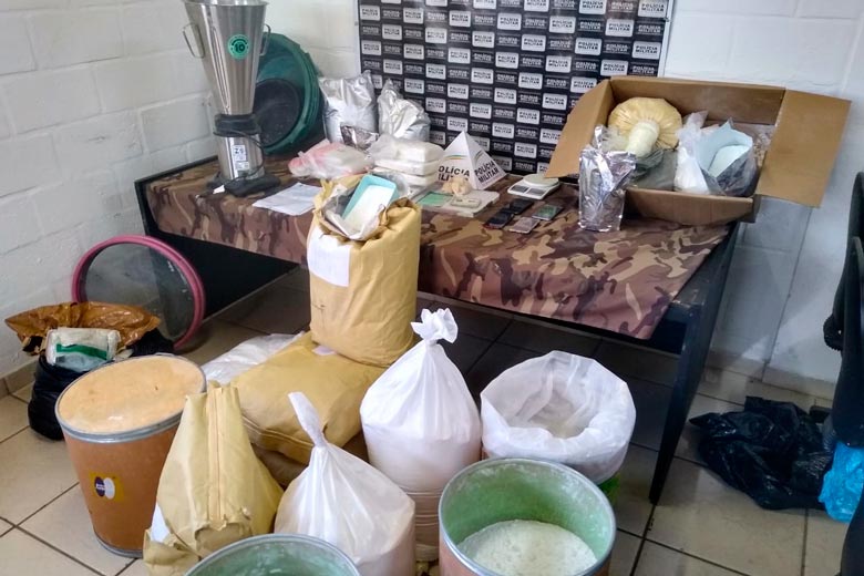 PM desarticula laboratório de refino de cocaína em Juiz de Fora 1 laboratório cocaína by pm