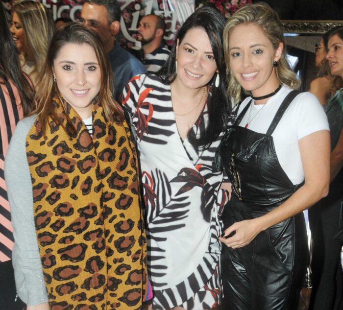 Camila Villas, Ângela Furtado e Aline Soares Foto: Andréa Ottoni