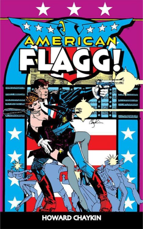 Quadrinhos “à trois”, sobrenaturais, fofinhos e + 2 clássicos 10 american flagg e1605280133235