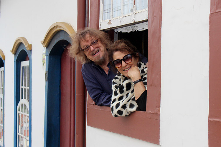 Carlos e Fani Bracher têm obra exposta e revisada em site lançado neste sábado 7 Carlos e Fani Bracher Ouro Preto 2020 Crédito Edmar Luciano 2