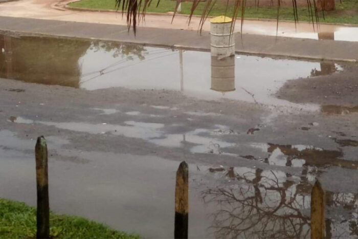 Problema no escoamento de água pluvial 1 VU