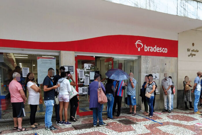 filas banco