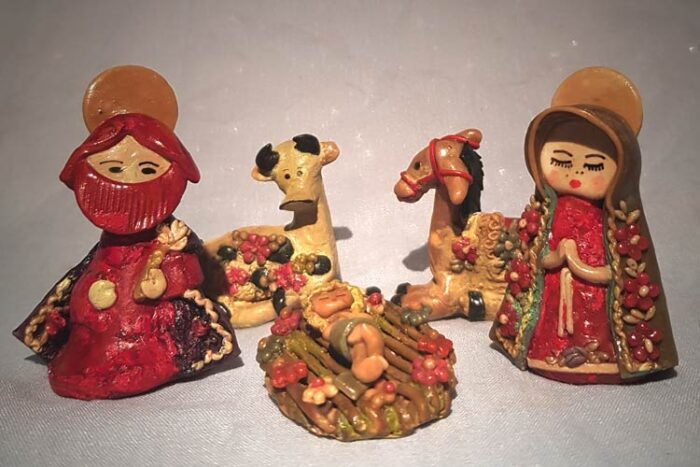 Forum da Cultura realiza exposição virtual 'Presépios' 1 forum natal 1 Massa de pão Autoria ignorda Equador