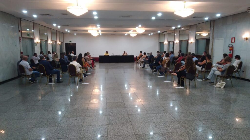 Margarida participa de encontro com vereadores e secretariado de JF 1 margarida encontro secretariado by reproducao