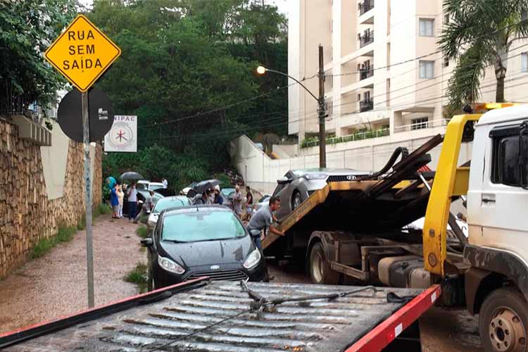 Chuva causa alagamentos em diferentes regiões de Juiz de Fora 1 pos alagamento priamo