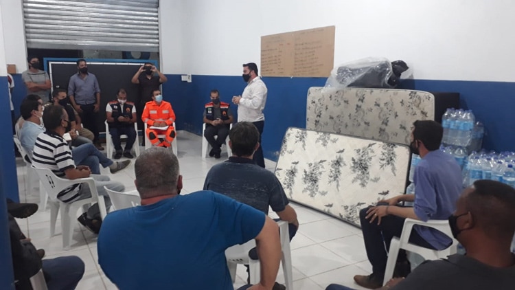 Mais de cem pessoas ficam desabrigadas após chuva em Correia de Almeida 3 Correia de Almeida Bombeiros3