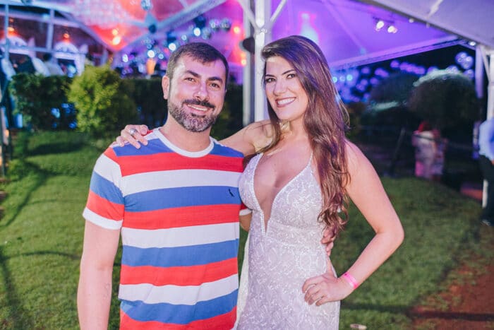 Artur Batitucci e Roberta Cruz 1 Artur Batitucci e Roberta Cruz Foto: HERCULES RAKAUSKAS