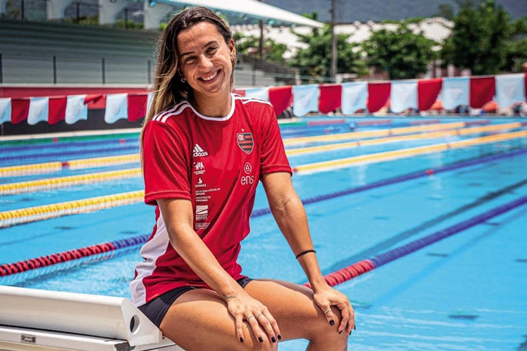 Larissa Oliveira Flamengo foto Paula Reis CRF