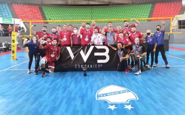 Vila Nova vôlei foto Divulgação Vila Nova FC