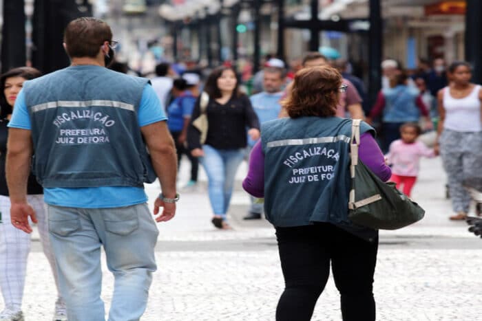 Fiscalização já realizou 56 vistorias este ano em Juiz de Fora 1 fiscais pjf